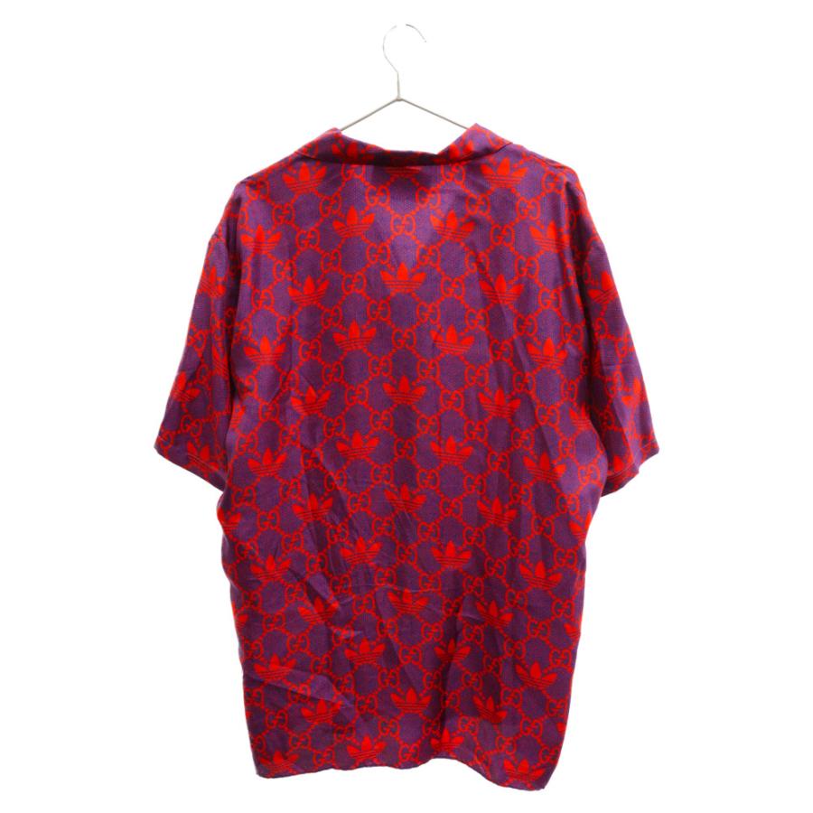 GUCCI パープルシャツ 人気 良品 メンズ グッチ X ノースフェイス GUCCI x THE NORTH