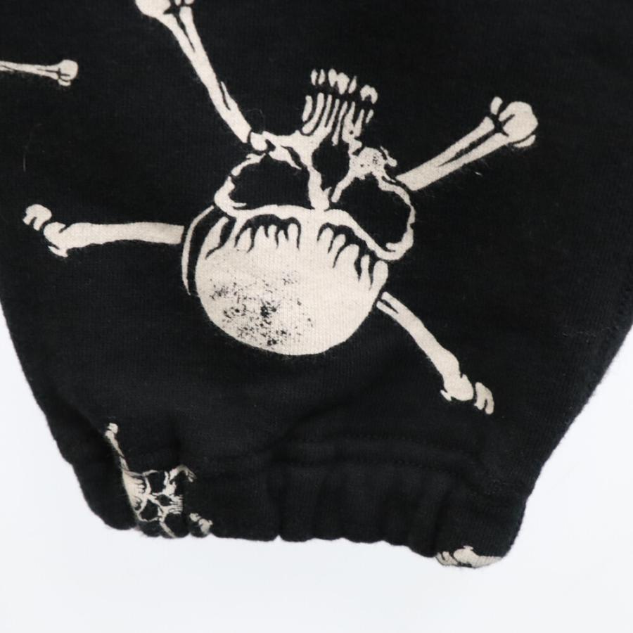 SAINT MICHAEL セントマイケル 23AW SA SWEAT PANTS SKULL BLACK SM 