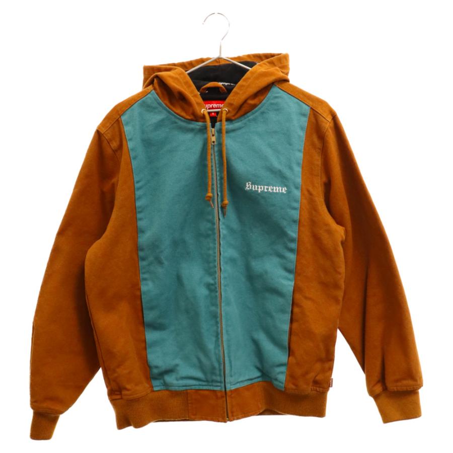 シュプリーム◆2トーンフーディーワークジャケット　新品 Supreme（シュプリーム） 17SS 2-Tone Hooded Work Jacket 2トーン
