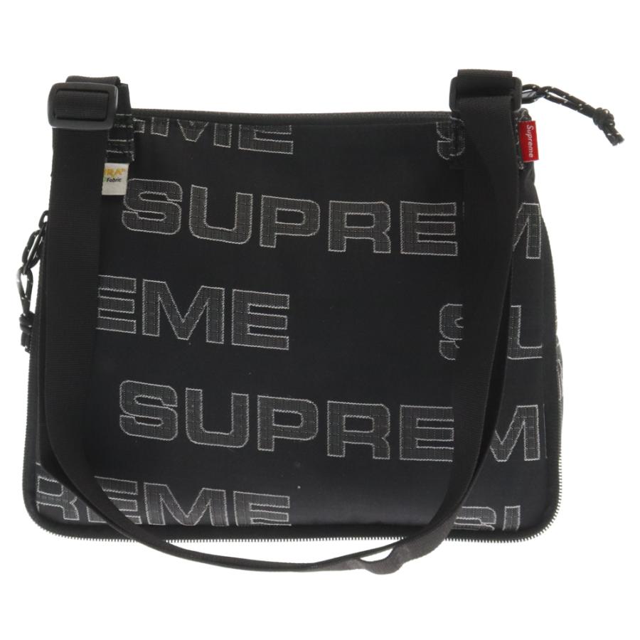 SUPREME シュプリーム 21AW SIDE BAG BLACK ショルダーバッグ ブラック 