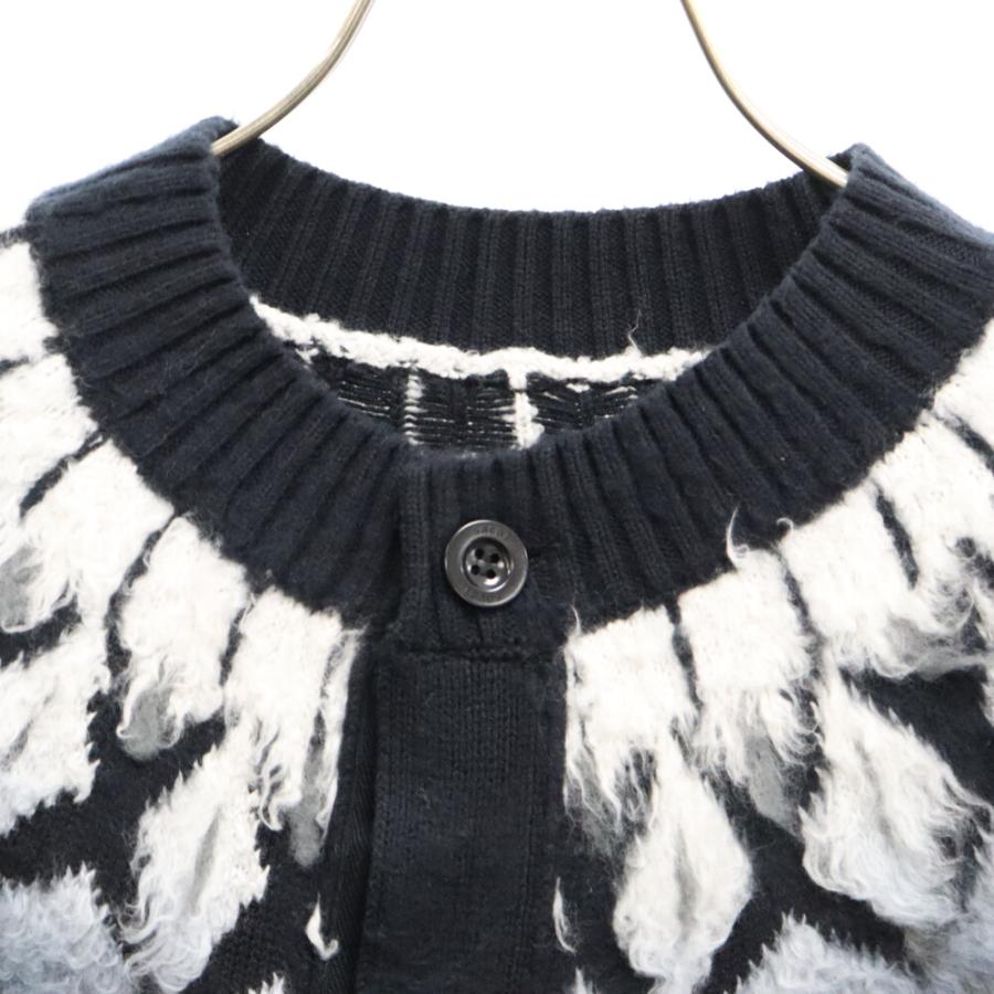 sacai Sacai サカイ 24SS Jacquard Knit Cardigan ジャガード sacai Sacai サカイ 24SS Jacquard Knit Cardigan ジャガード