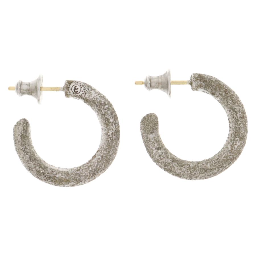 フープピアス　silver 925 キャリアリング風 楽天市場】期間限定P5倍【CAREERING / キャリアリング】 【両耳