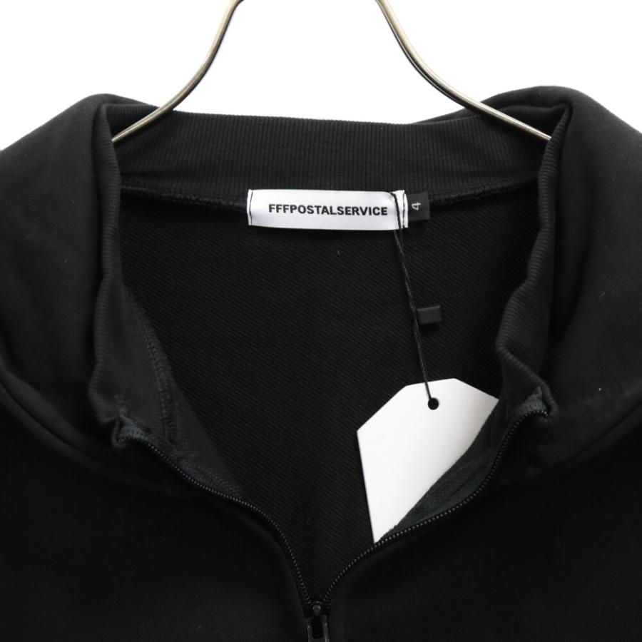 トリプルエフポスタルサービス ROUND HEM CURVED ZIP-UP HOODIE  