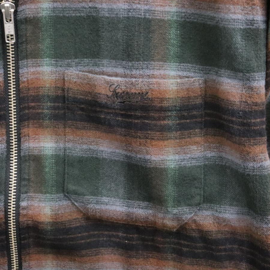 Supreme（シュプリーム） 24SS Shadow Plaid Flannel Zip Up Shirt