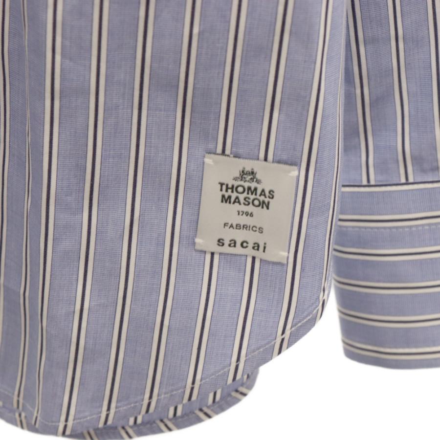 sacai Sacai サカイ 23AW×Thomas Mason s Cotton Poplin Shirt sacai Sacai サカイ 23AW×Thomas Mason s Cotton Poplin Shirt