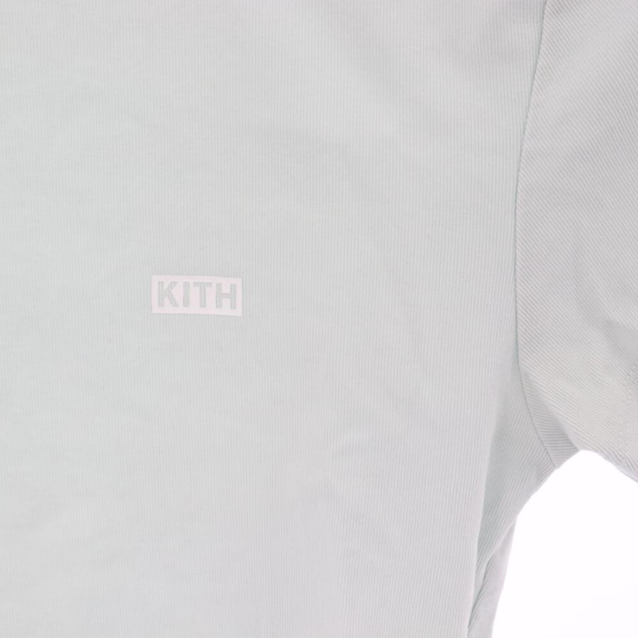 KITH キス ショート丈クロップドロゴ半袖カットソー Tシャツ