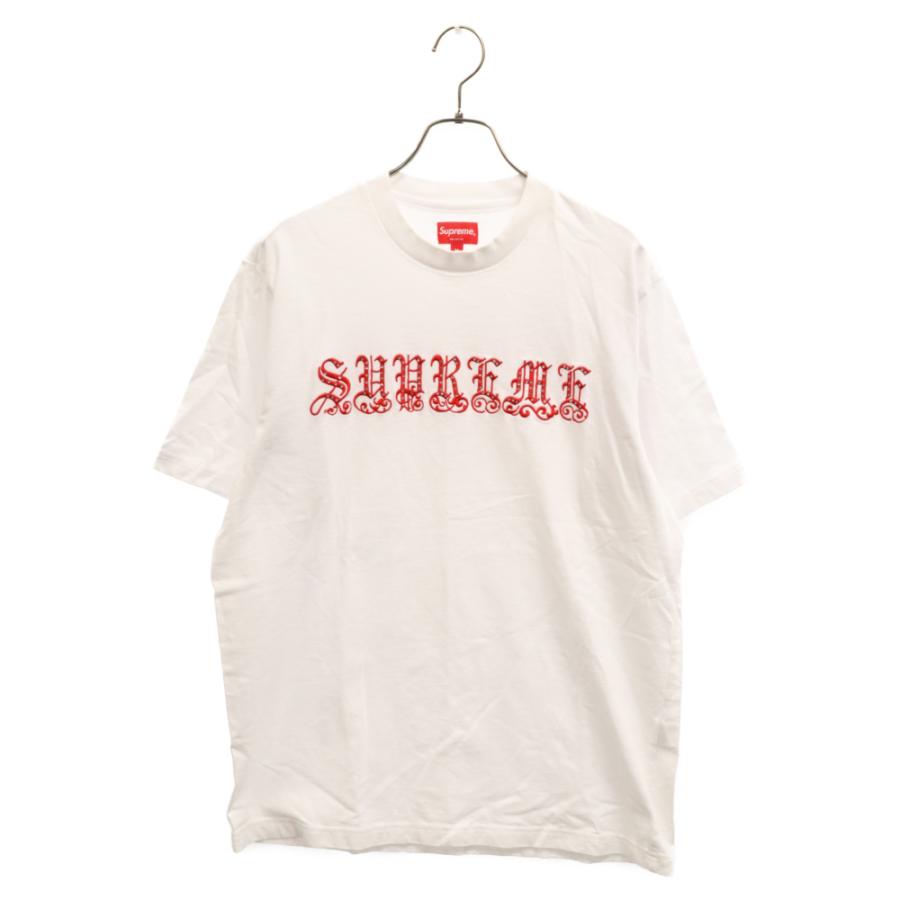 Supreme SUPREME シュプリーム 21SS Old English Rhinestone S/S Top 