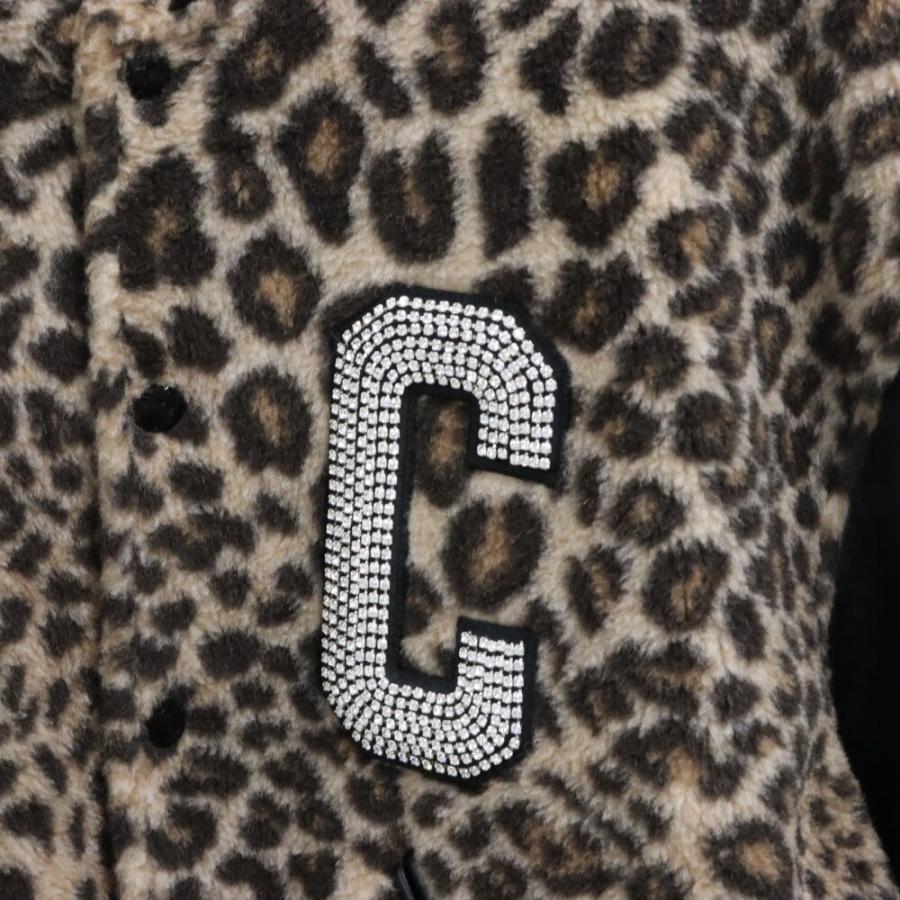 CELINE セリーヌ エンブロイダリーパッチ テディジャケット CELINE セリーヌ エンブロイダリーパッチ テディジャケット