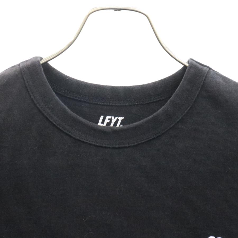 Lafayette ラフェイエット BIG SILHOUETTE LF LOGO TEE ロゴ半袖Tシャツ LS220119 ブラック｜shopbring｜03