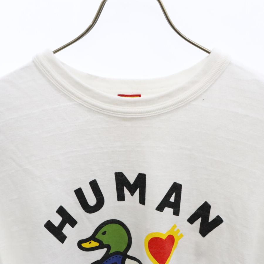 HUMAN MADE ヒューマンメイド 24SS GRAPHIC T-SHIRT #05 ダックプリント半袖Tシャツ HM27TE005 ホワイト｜shopbring｜03