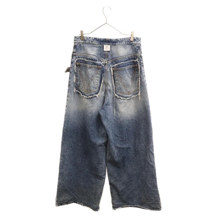 VETEMENTS ヴェトモン 23SS インサイドアウトパッチバギーデニム VETEMENTS ヴェトモン 23SS インサイドアウトパッチバギーデニム