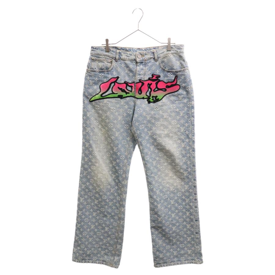LOUIS VUITTON ルイヴィトン 22SS バギーデニムパンツ LOUIS VUITTON ルイヴィトン 22SS バギーデニムパンツ