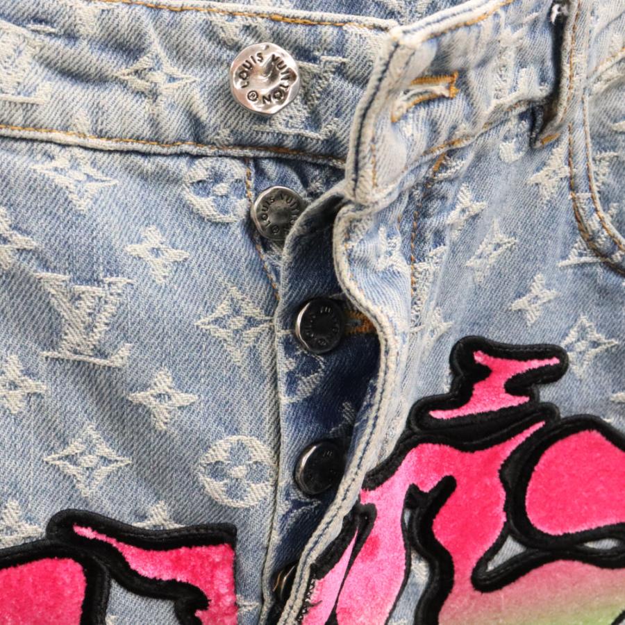 LOUIS VUITTON ルイヴィトン 22SS バギーデニムパンツ LOUIS VUITTON ルイヴィトン 22SS バギーデニムパンツ