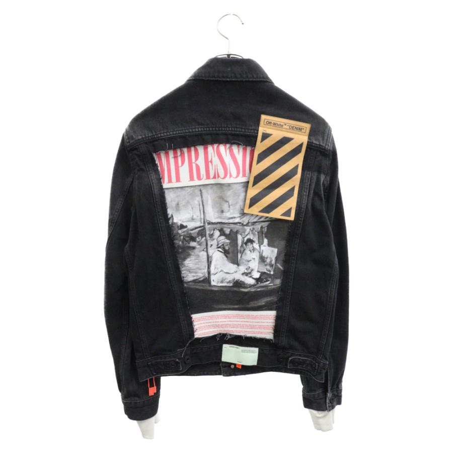OFF-WHITE オフホワイト 19SS impressionism Denim Jacket 印象派 