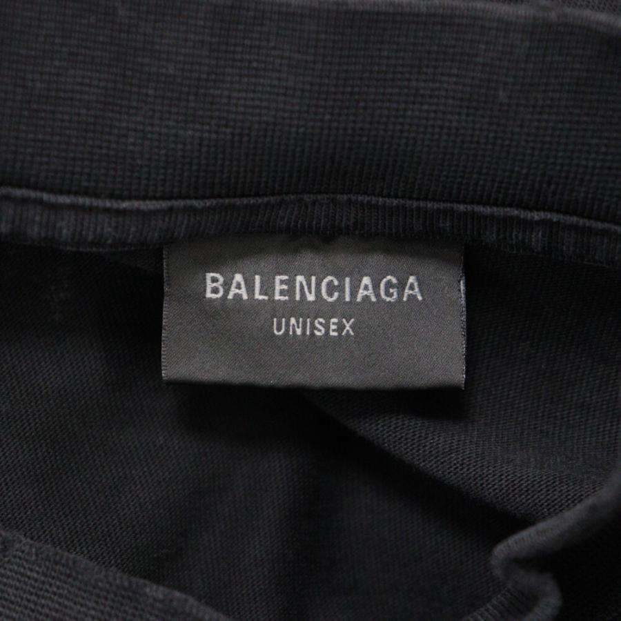 BALENCIAGA バレンシアガ Paris Moon Oversized Tee 739028 BALENCIAGA バレンシアガ Paris Moon Oversized Tee 739028