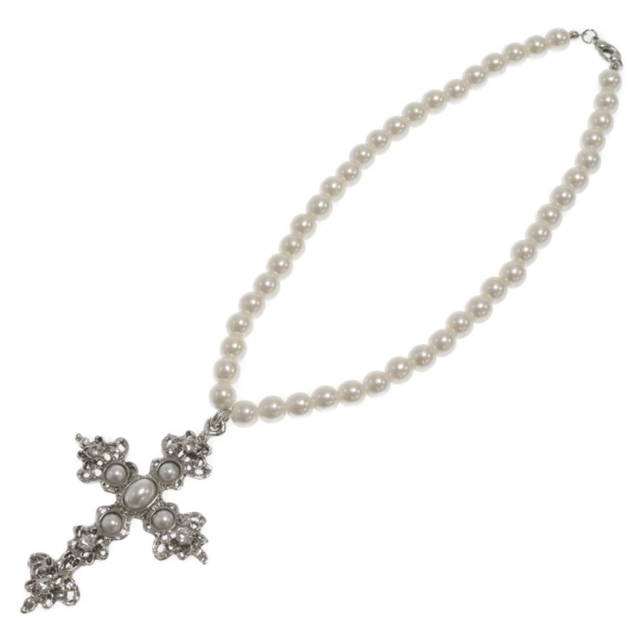 rosen kreuz ローゼンクロイツ pearl cross necklace フェイク rosen kreuz ローゼンクロイツ pearl cross necklace フェイク