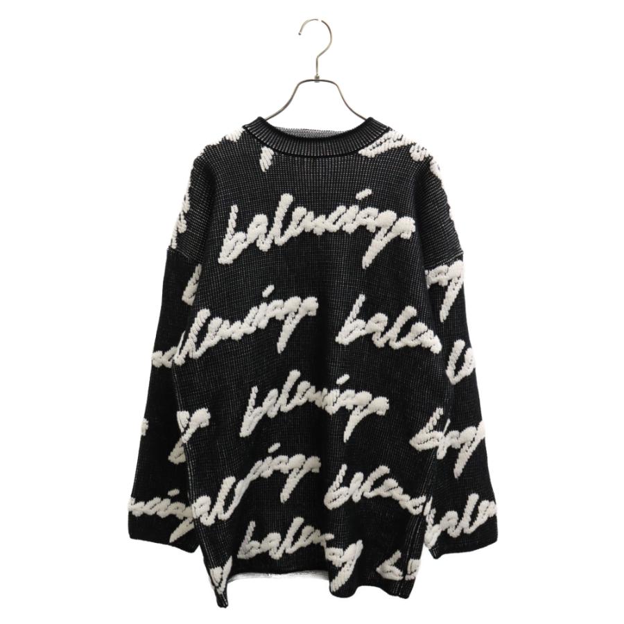 BALENCIAGA（バレンシアガ） 20AW 3Dスクリブルロゴニットセーター