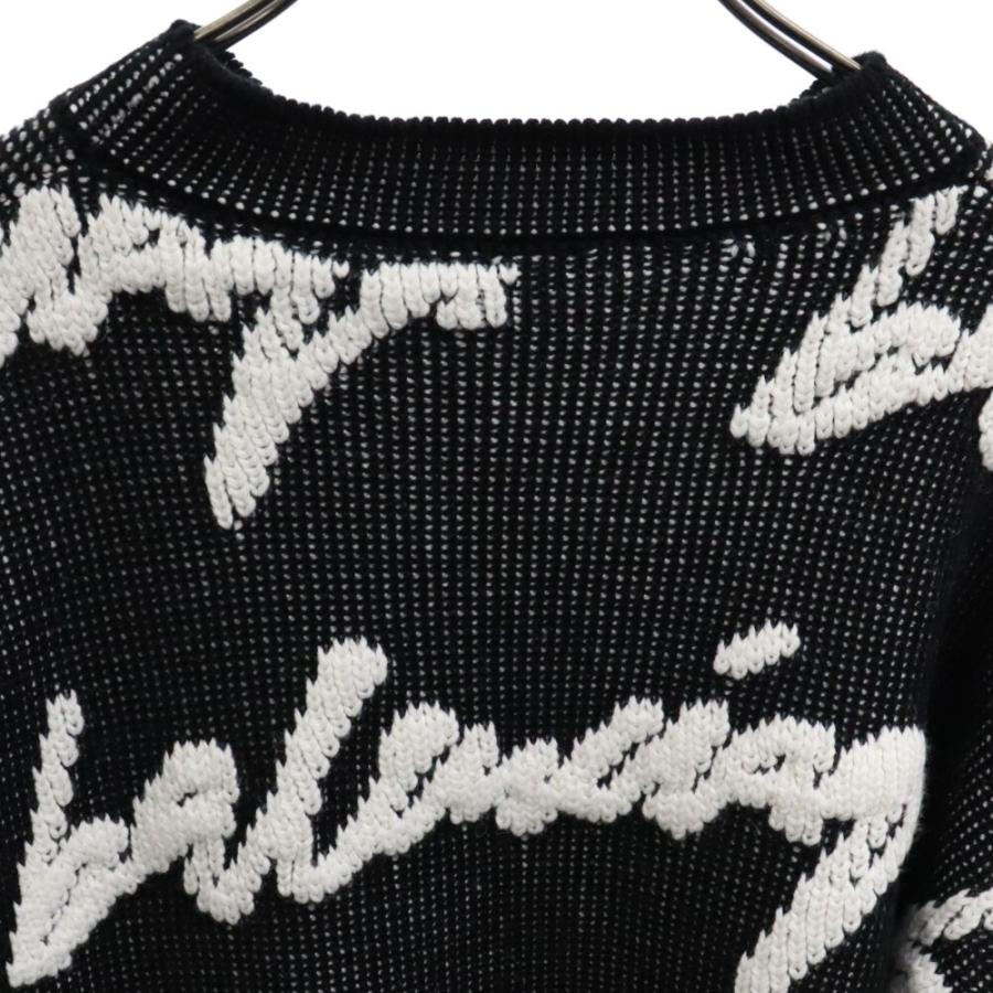 BALENCIAGA（バレンシアガ） 20AW 3Dスクリブルロゴニットセーター