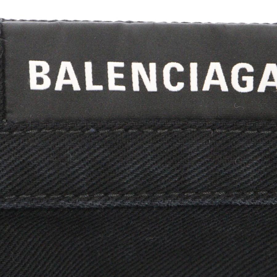 BALENCIAGA カットオフ ブラック デニム ショーツ 30 メンズ