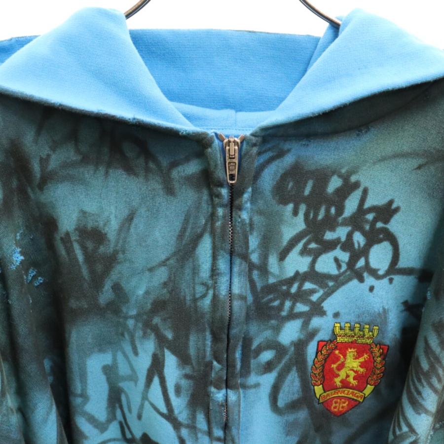 BALENCIAGA バレンシアガ 23SS MEDIUM FIT ZIP-UP HOODIE BALENCIAGA バレンシアガ 23SS MEDIUM FIT ZIP-UP HOODIE