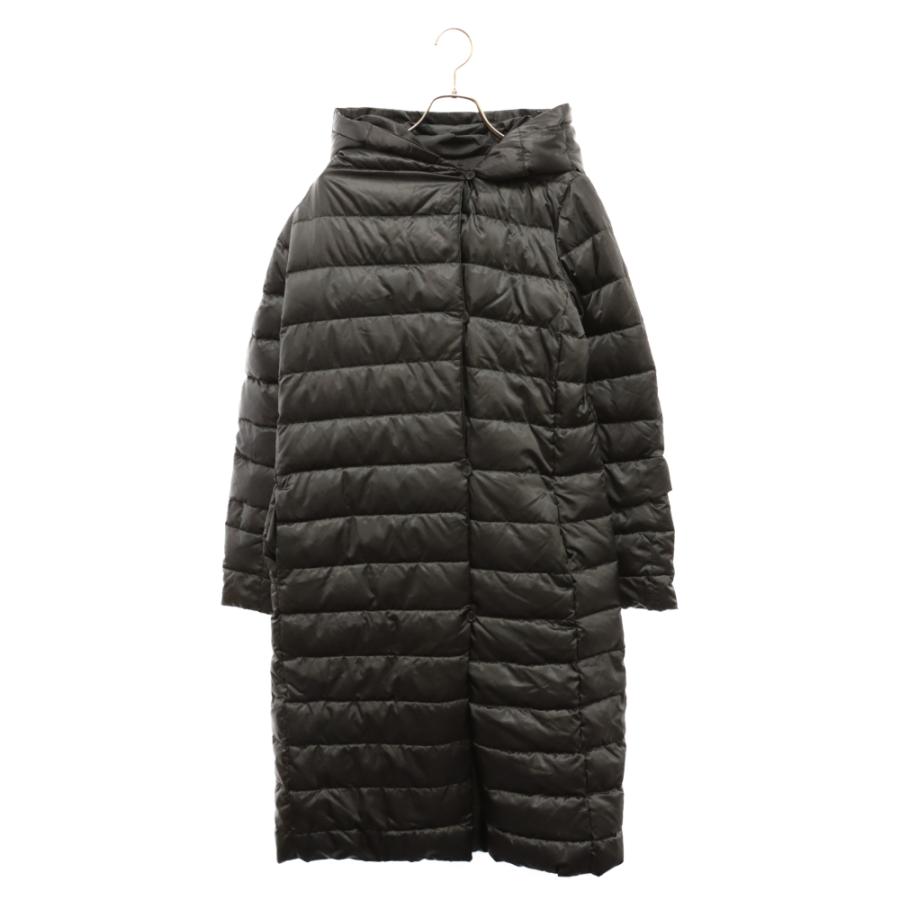 MaxMara フード付きロングダウンコート(リバーシブル)