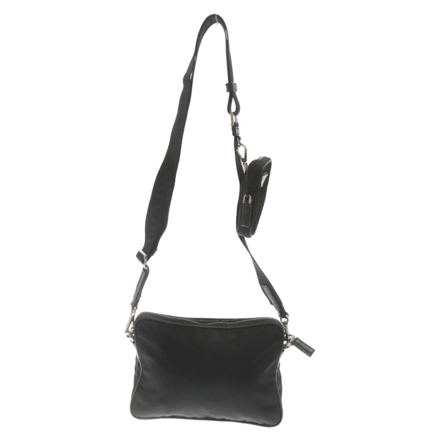 PRADA プラダ Re-Nylon サフィアーノ ミニポーチ付き クロス