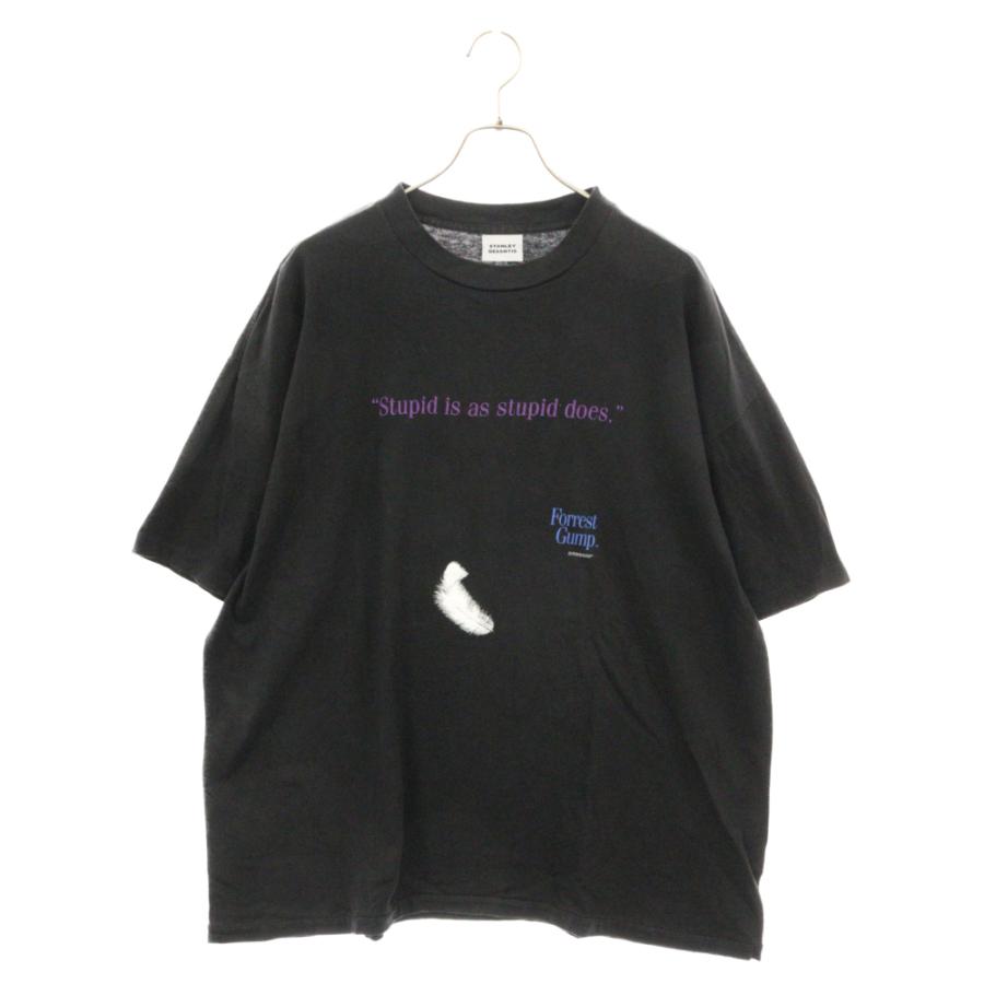 STANLEY DESANTIS Tシャツ ブラック フォレストガンプ XL P STANLEY DESANTIS Tシャツ ブラック フォレストガンプ XL P