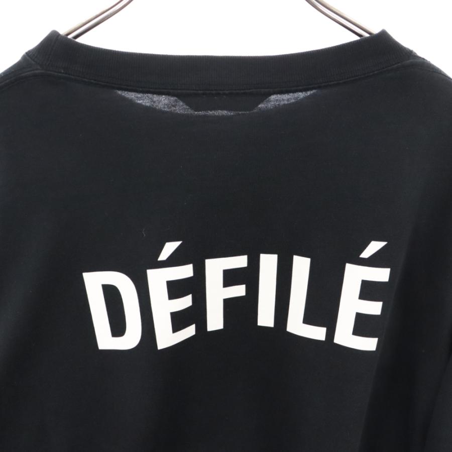 BALENCIAGA バレンシアガ DEFILE デファイル ロゴプリント クルー 