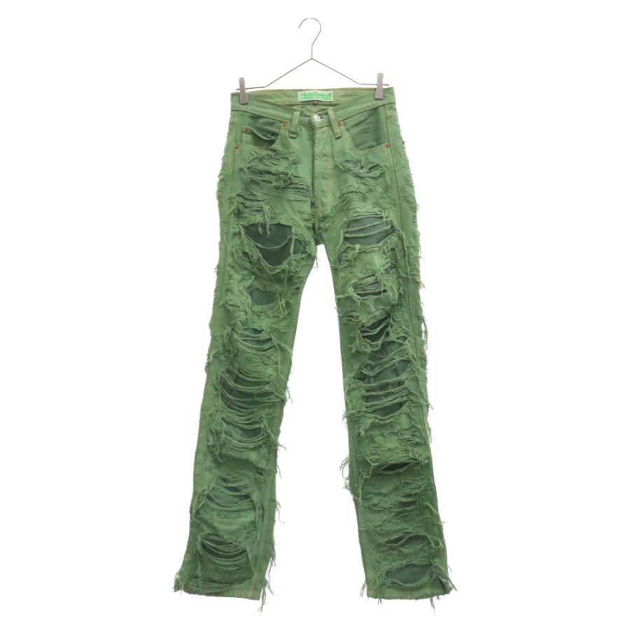 INNOCENCE イノセンス COLOR DESTROYED DENIM PANTS カラー INNOCENCE イノセンス COLOR DESTROYED DENIM PANTS カラー