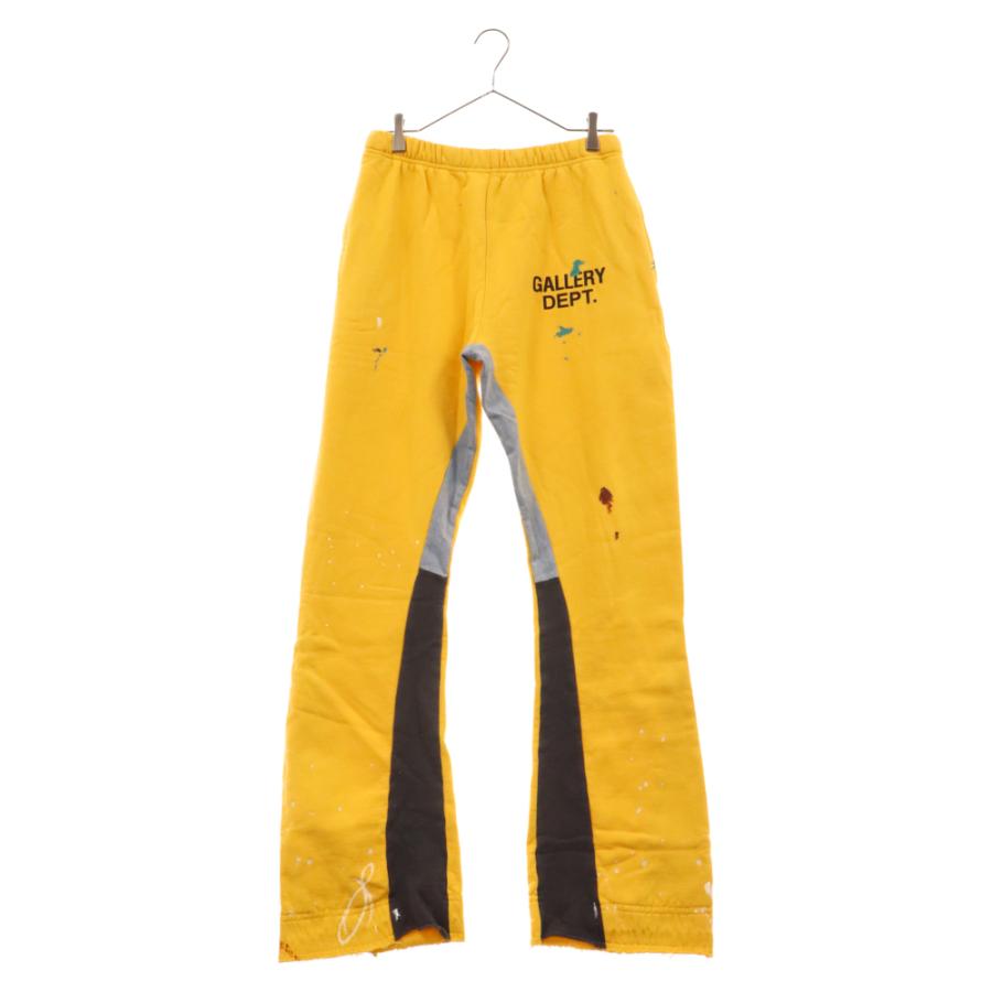 GALLERY DEPT. ギャラリーデプト GD LOGO PAINTED FLARE SWEAT PANTS