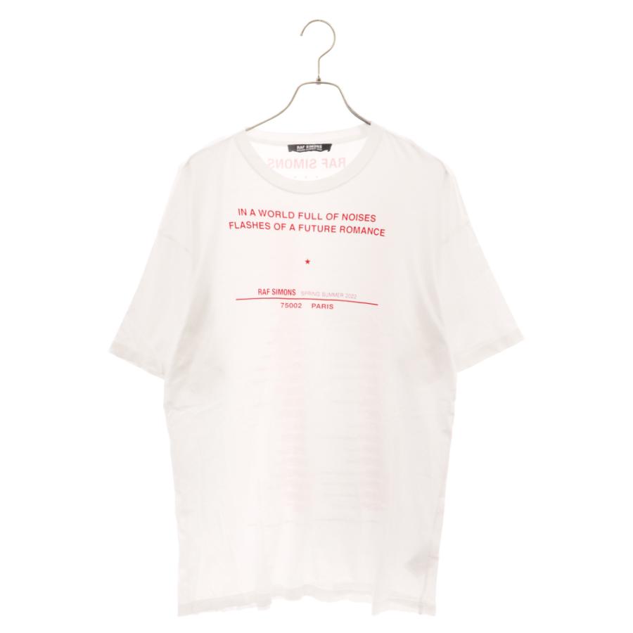 RAF SIMONS ラフシモンズ 22SS TOUR T-SHIRTS 221-M125 ツアーTシャツ  
