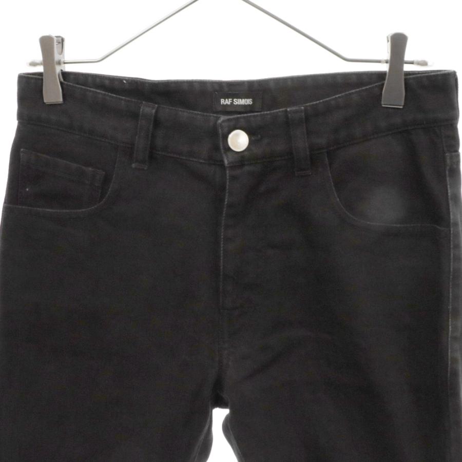 RAF SIMONS ラフシモンズ 19SS Regular Zipper Patch Dnim Pants RAF SIMONS ラフシモンズ 19SS Regular Zipper Patch Dnim Pants