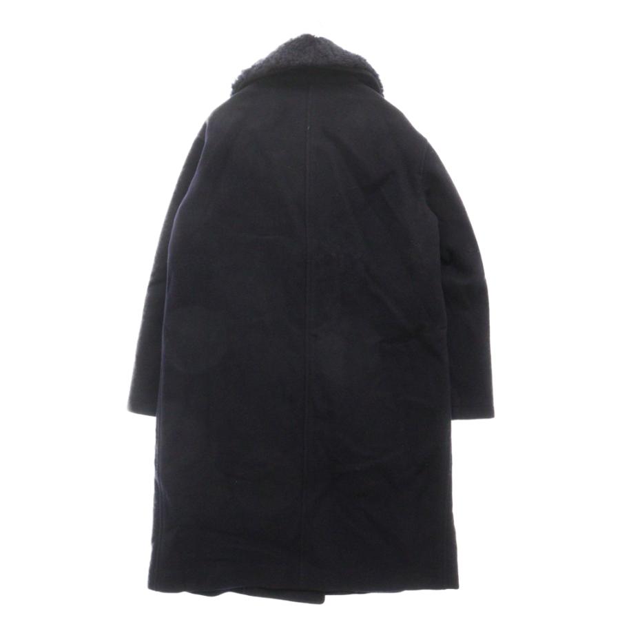 JIL SANDER ジルサンダー ファー付きオーバーサイズピーコート JIL SANDER ジルサンダー ファー付きオーバーサイズピーコート