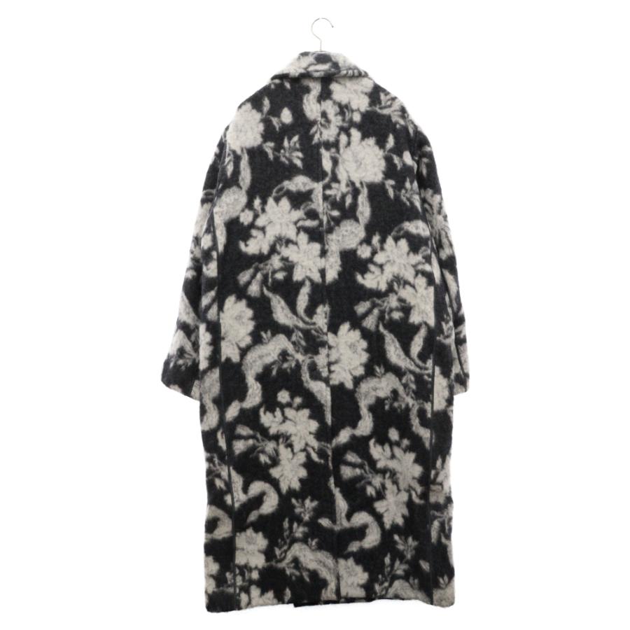JIL SANDER ジルサンダー 18AW フラワープリント アルパカウールロング 