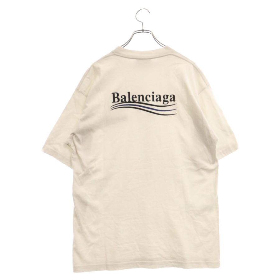 BALENCIAGA バレンシアガ CAMPAIGN LOGO OVERSIZE TEE 641875 TMVA9 
