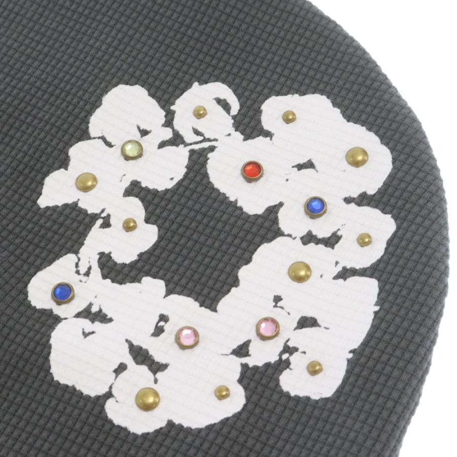 DENIM TEARS デニムティアーズ RHINESTONE COTTON WREATH DURAG DENIM TEARS デニムティアーズ RHINESTONE COTTON WREATH DURAG
