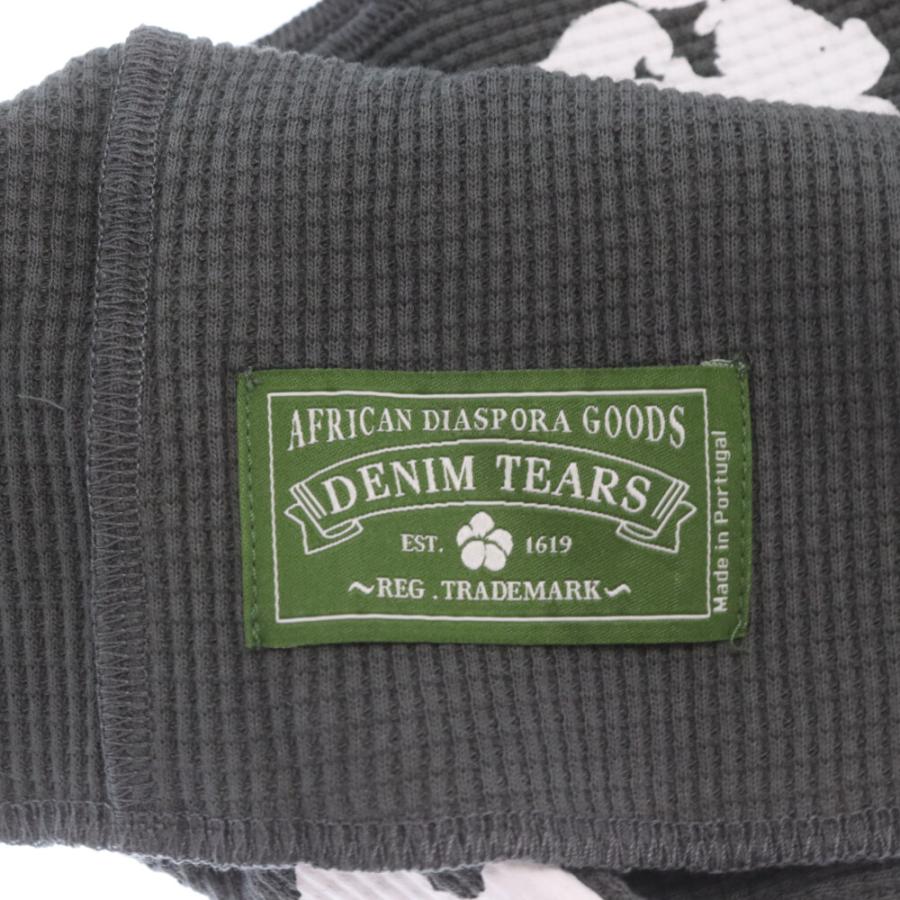 DENIM TEARS デニムティアーズ RHINESTONE COTTON WREATH DURAG DENIM TEARS デニムティアーズ RHINESTONE COTTON WREATH DURAG