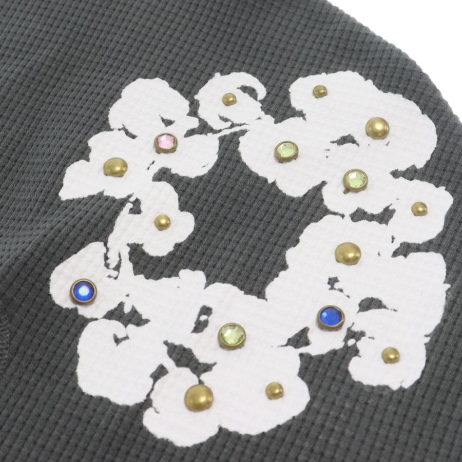 DENIM TEARS デニムティアーズ RHINESTONE COTTON WREATH DURAG DENIM TEARS デニムティアーズ RHINESTONE COTTON WREATH DURAG