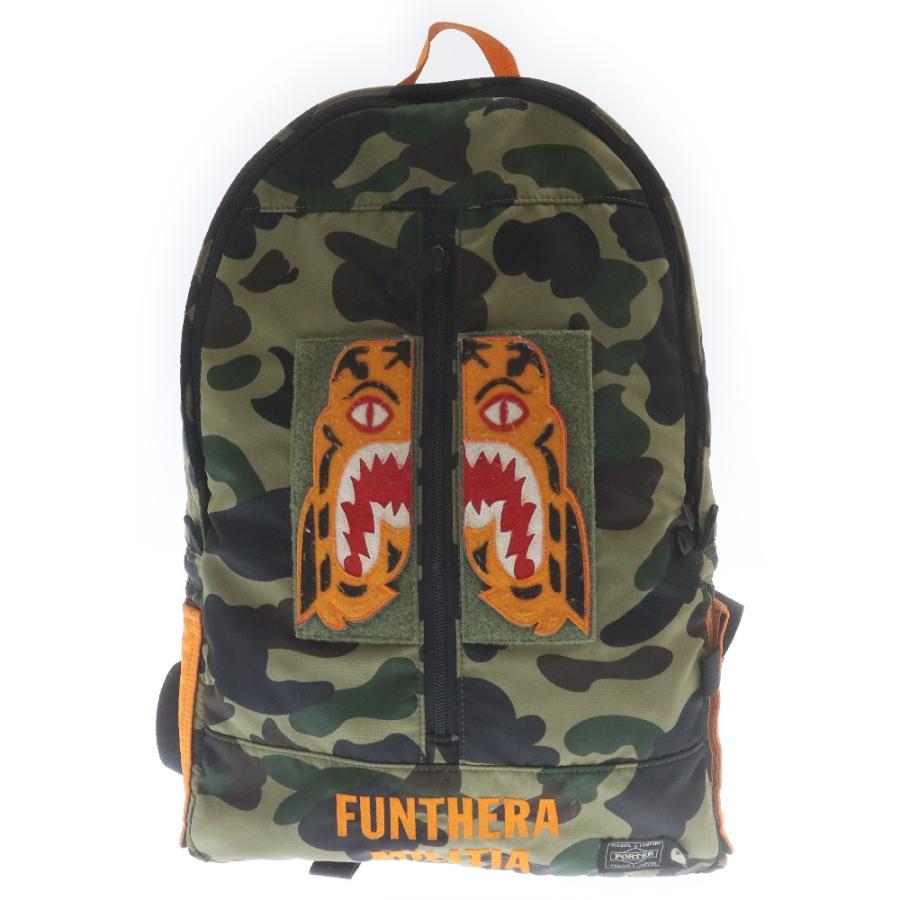 A BATHING APE アベイシングエイプ ×PORTER 1ST CAMO TIGER DAYPACK 
