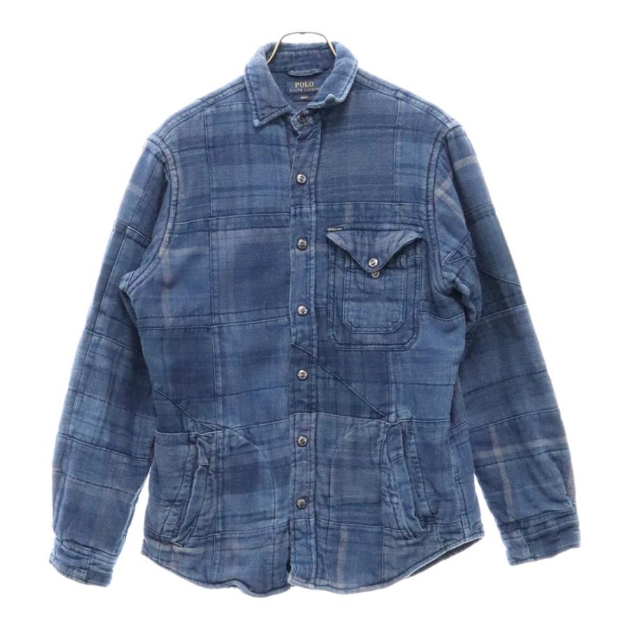 POLO RALPH LAUREN ポロラルフローレン PATCHWORK SHIRTS JACKET 