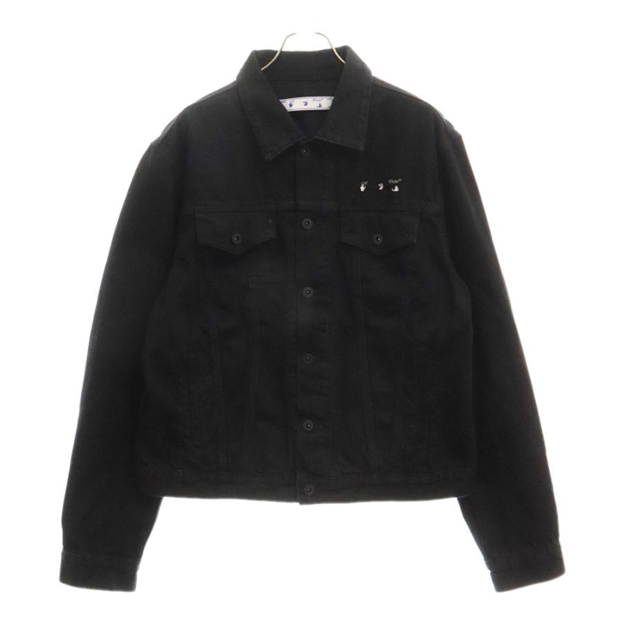 OFF-WHITE オフホワイト ARROW LOGO DENIM JACKET OMYE054S21DEN001  