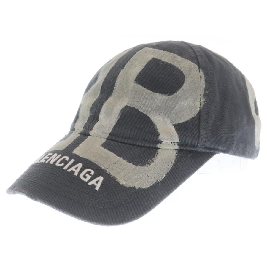 BALENCIAGA バレンシアガ BB Sprayed cap スプレイド プリント BALENCIAGA バレンシアガ BB Sprayed cap スプレイド プリント