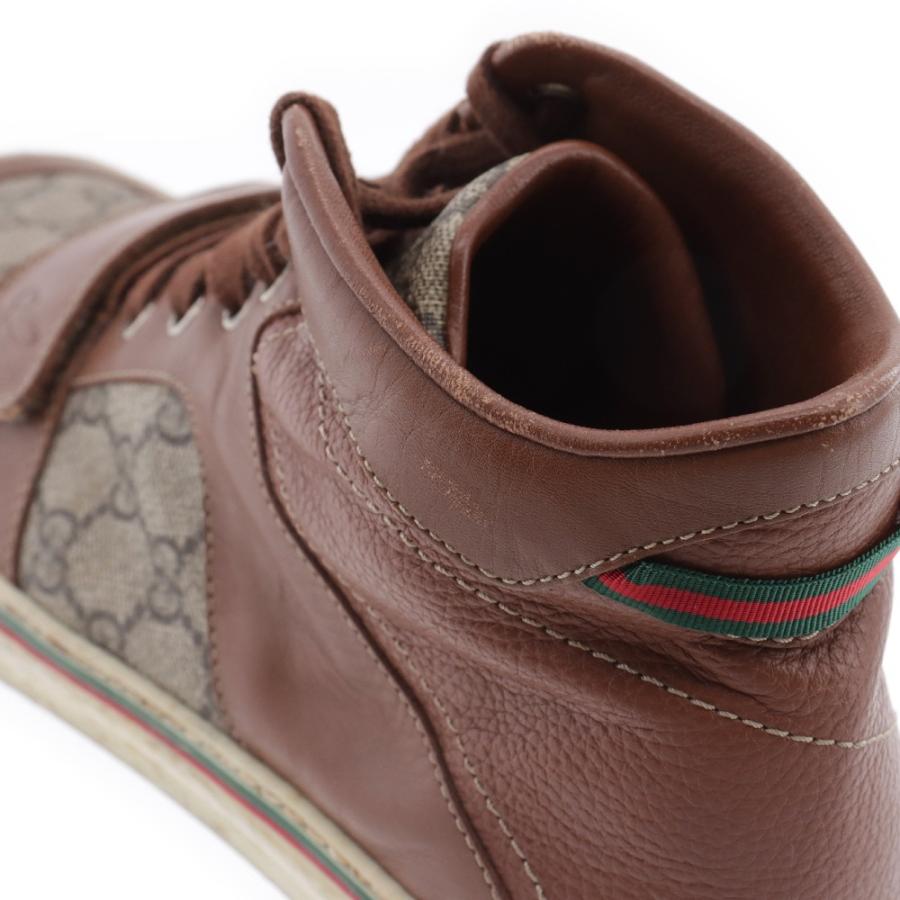 GUCCI（グッチ） GG柄 モノグラム シェリーライン ハイカット