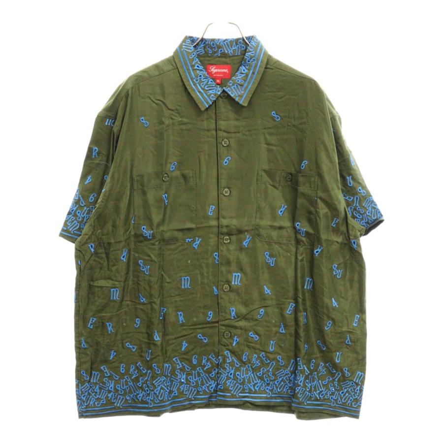 Supreme SUPREME シュプリーム 23SS Nouveau Embroidered S/S Shirt 