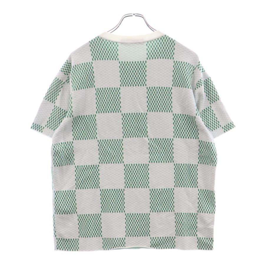 LOUIS VUITTON ルイヴィトン 24SS ダミエニットクルーネックロゴ LOUIS VUITTON ルイヴィトン 24SS ダミエニットクルーネックロゴ