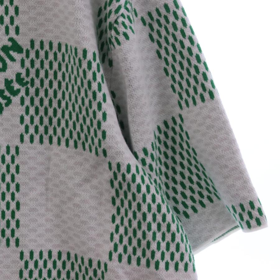 LOUIS VUITTON ルイヴィトン 24SS ダミエニットクルーネックロゴ LOUIS VUITTON ルイヴィトン 24SS ダミエニットクルーネックロゴ