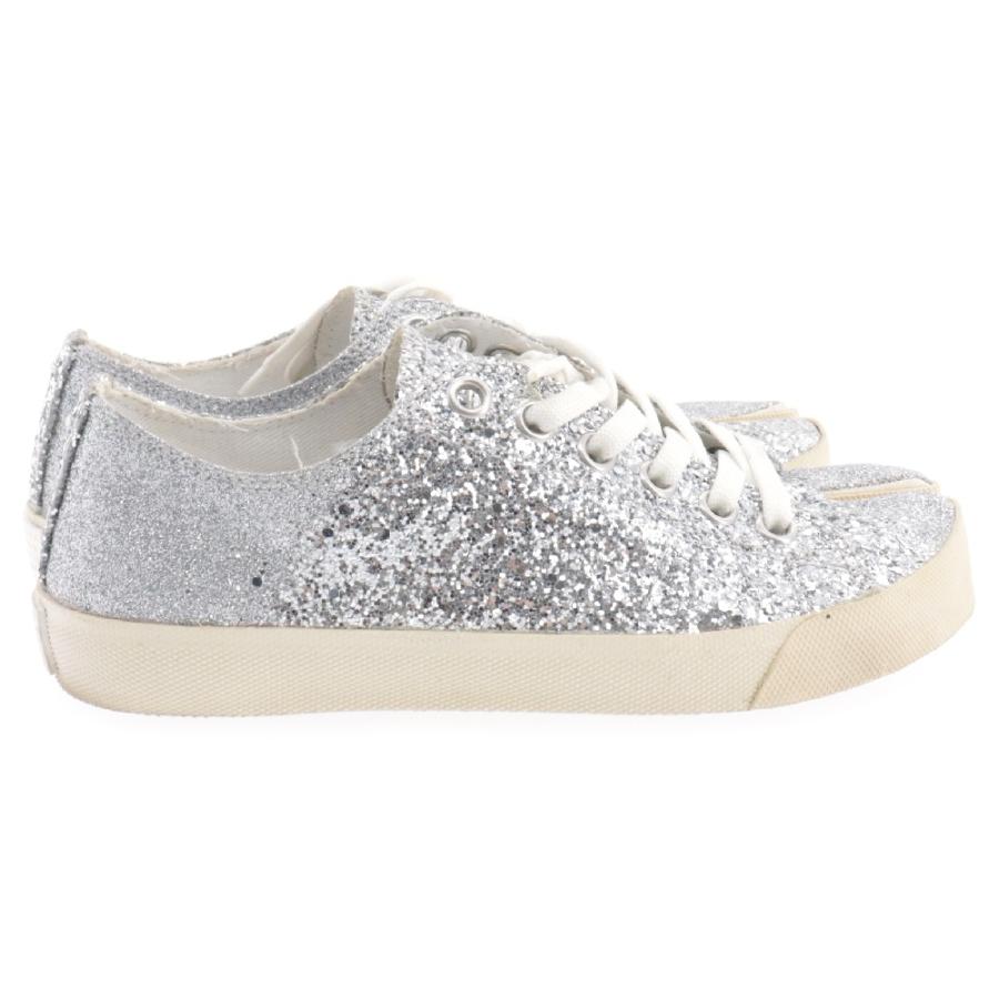 【新品】メゾンマルジェラ ゴールド グリッター 限定色 足袋シューズ　35 新品】メゾンマルジェラ ゴールド グリッター 限定色 足袋シューズ 35