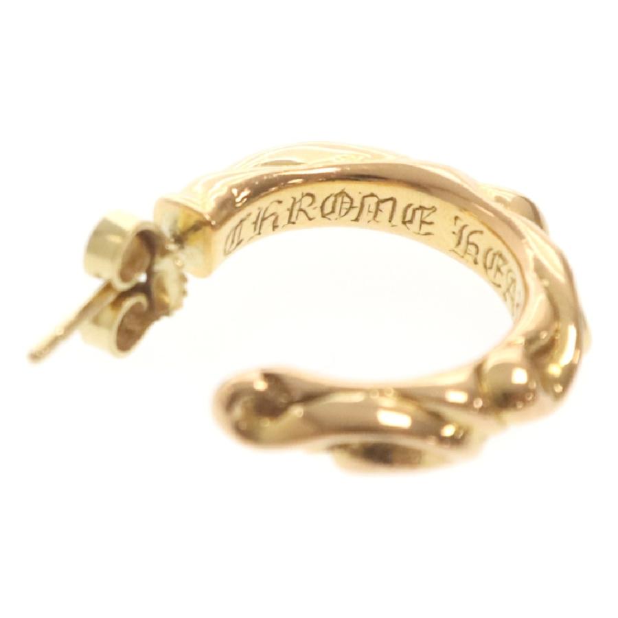 CHROME HEARTS クロムハーツ 22K HOOP SCROOL 1/22Kスクロール CHROME HEARTS クロムハーツ 22K HOOP SCROOL 1/22Kスクロール