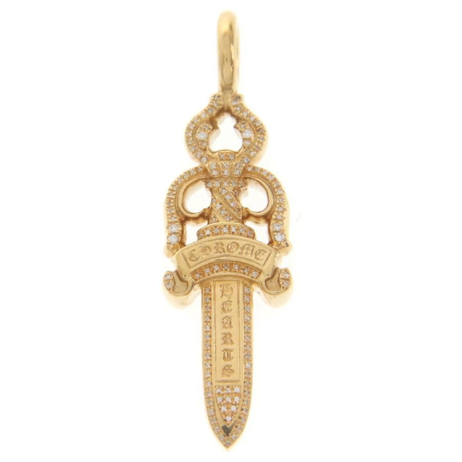 CHROME HEARTS クロムハーツ 22K DOUBLE DAGGER ダブルダガー CHROME HEARTS クロムハーツ 22K DOUBLE DAGGER ダブルダガー