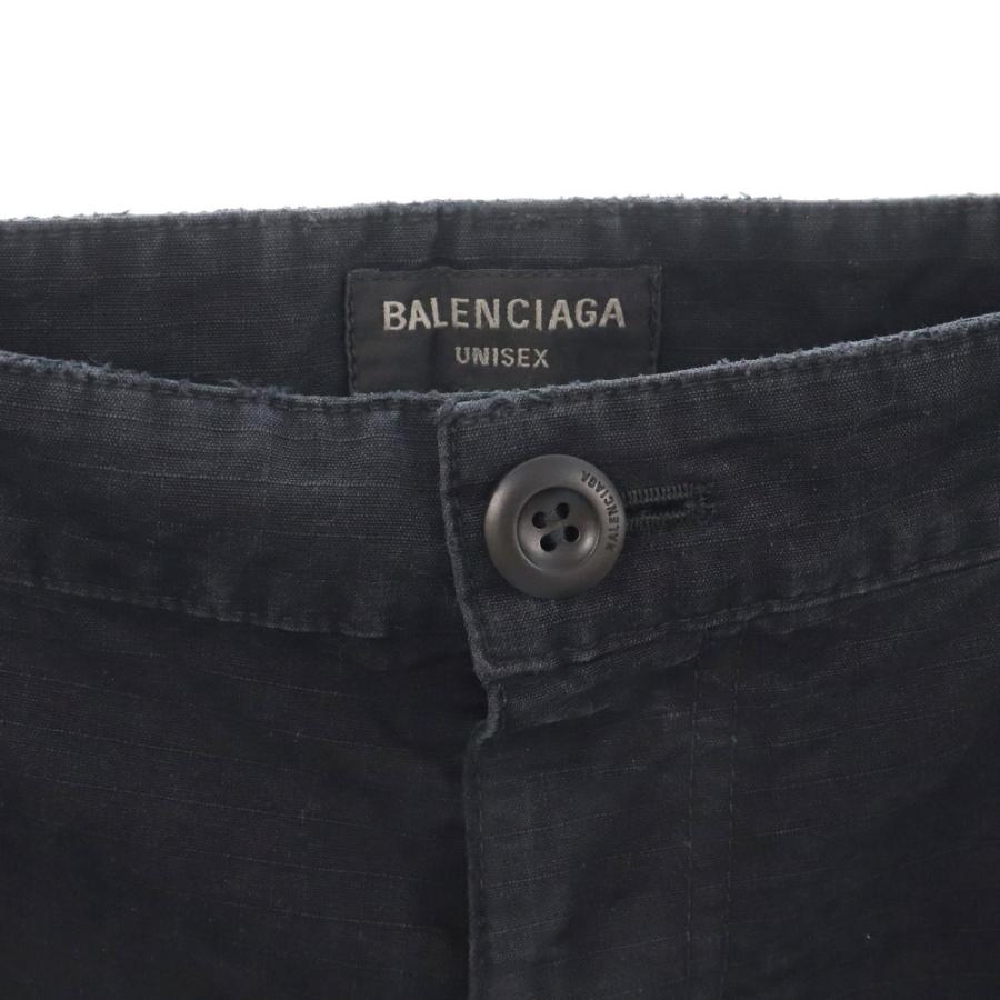 BALENCIAGA バレンシアガ 23AW Large Cargo Pants クラッシュ BALENCIAGA バレンシアガ 23AW Large Cargo Pants クラッシュ